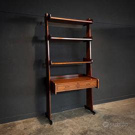 Libreria in teak anni 60 design scandinavo