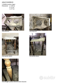 lavabo in pietra antica