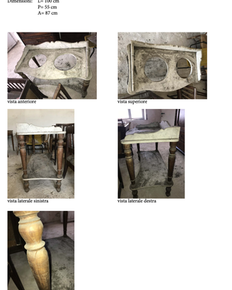 lavabo in pietra antica