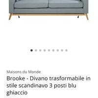 Divano letto maison du monde