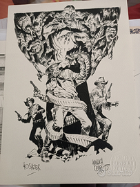 Litografia Stampa Bonelli Tex di Cestaro