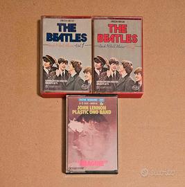 lotto audio cassette Beatles 