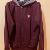 Felpa bordeaux Baci&Abbracci