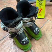 Scarponi sci bambino taglia 16