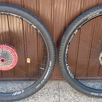 Ruote 29 Nu.o.ve complete  boost 
alluminio da 1.5