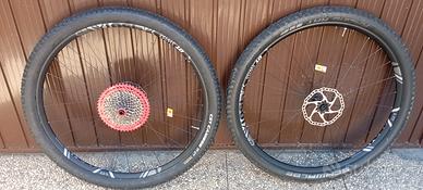 Ruote 29 Nu.o.ve complete  boost 
alluminio da 1.5