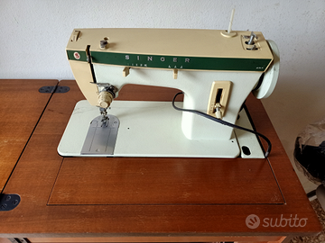 Macchina da cucire Singer d'epoca