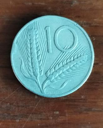 Moneta 10 lire 1953