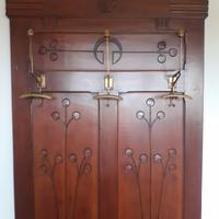 Appendiabiti in legno vintage