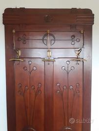 Appendiabiti in legno vintage