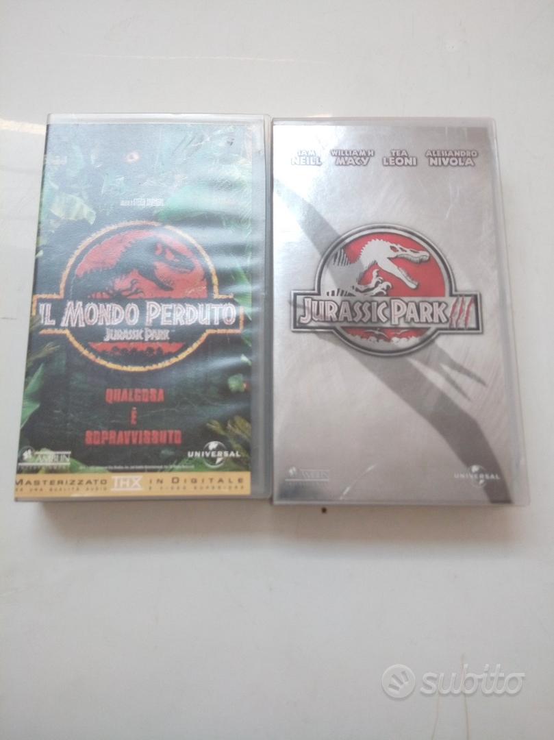 Cassette VHS Jurassic Park Musica e Film In vendita a Prato