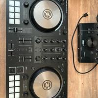 console Traktor control S2 + casse wing power j.c.