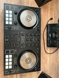 console Traktor control S2 + casse wing power j.c.