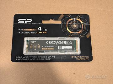 Silicon Power US75 SSD 4TB NVMe PCIe Gen 4 M2 2280