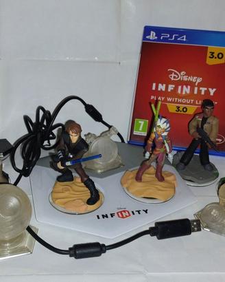 Disney Infinity 3.0 PS4 Ps5 + i 3 giochi star wars