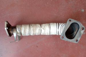 Downpipe 500 abarth per turbina ihi