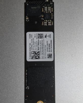SanDisk NVMe 512GB Unità a Stato Solido (SSD).
