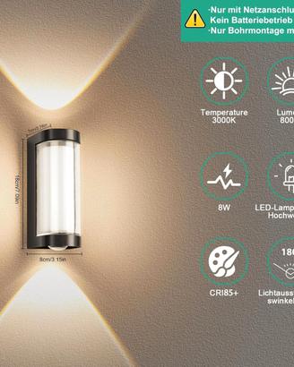 Lampada da parete LED