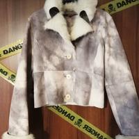 Giacca donna M con pelliccia sintetica corta