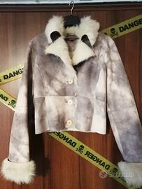 Giacca donna M con pelliccia sintetica corta