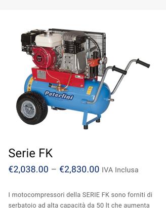motocompressore Paterlini FK