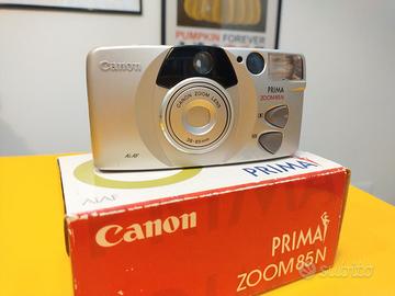 Canon Prima Zoom 85N fotocamera pellicola 35mm