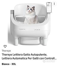Lettiera automatica per gatti 