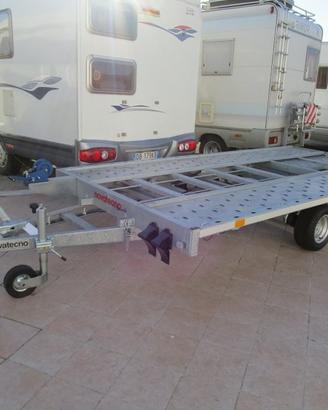 Carrello nuovo x trasporto auto e veicoli sportivi