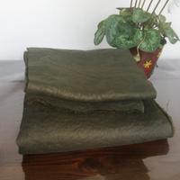 Scampoli stoffe di ecopelliccia ecopelle verde