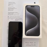 iPhone 15 pro max 256 giga