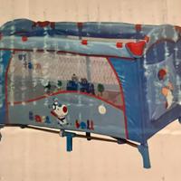 Lettino da viaggio con materasso