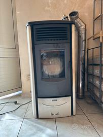 Stufa a Pellet SUPERIOR+aspira cenere+canna fumari