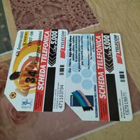 Schede telefoniche degli anni 80 prezzo da concord