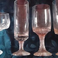 Set bicchieri di cristallo Rosenthal anni 70
