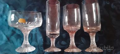 Set bicchieri di cristallo Rosenthal anni 70