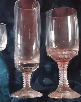 Set bicchieri di cristallo Rosenthal anni 70