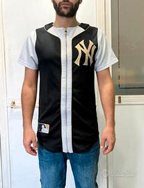 Felpa maglia con zip ney york yankees