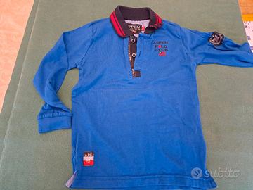 Maglietta bimbo maniche lunghe Polo Aspen Club