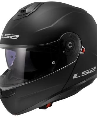 Casco moto LS2 Modulare STROBE II Matt Black 