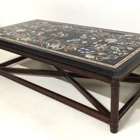 Coffee table in Scagliola XIX secolo