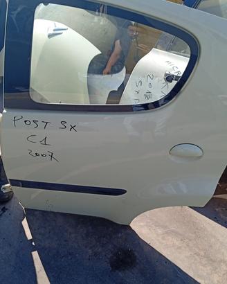 CITROEN C1 PORTA POSTERIORE SX