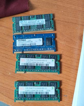 RAM ddr2 notebook