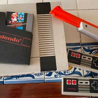 Consolle Nintendo anni 90+SuperMario bros + Zapper