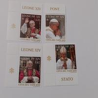 francobolli citta del vaticano Papa Leone