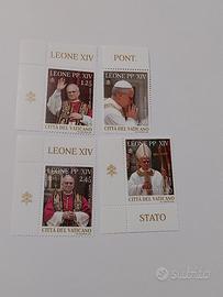 francobolli citta del vaticano Papa Leone