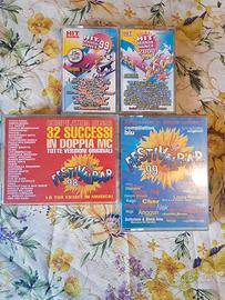 Lotto 4 Musicassette Anni 90/2000