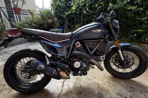 Ducati scrambler 800 nightshift nebula blue 2025