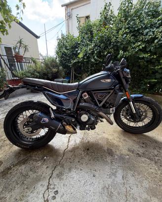 Ducati scrambler 800 nightshift nebula blue 2025