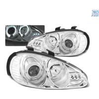 FARI OCCHI ANGELICI MAZDA MX3 91-98 CROMATI