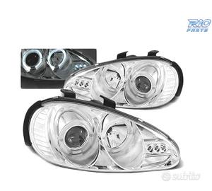 FARI OCCHI ANGELICI MAZDA MX3 91-98 CROMATI